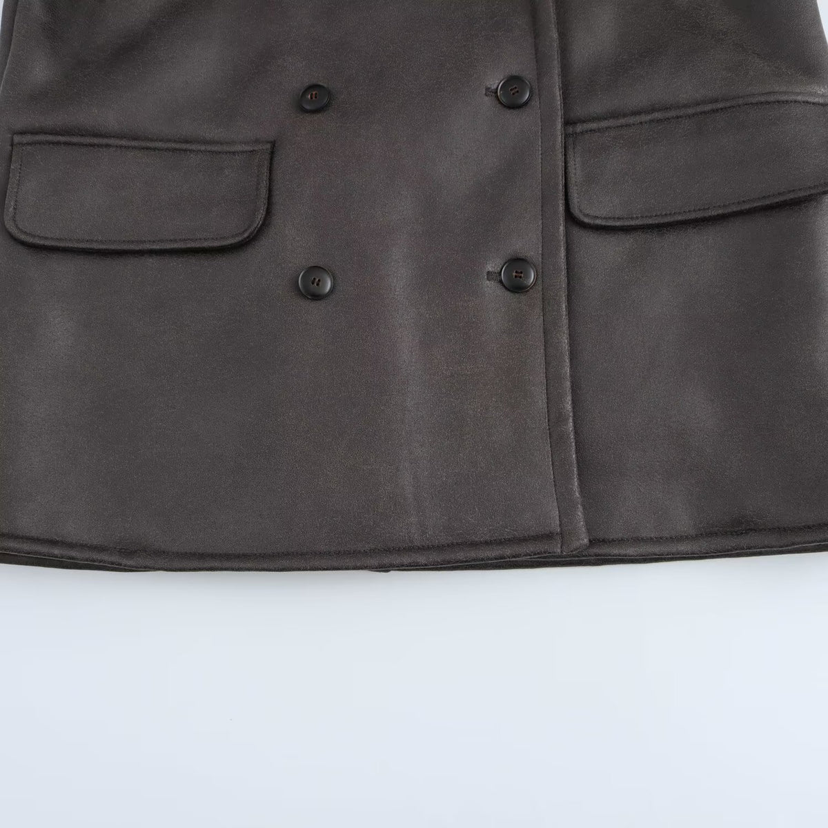 Casual double-sided coat jacket