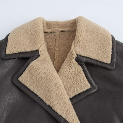 Casual double-sided coat jacket