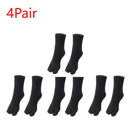 1-5PCS Women/Men Unisex Japanese Kimono Flip Flop Sandal Split Two Toes Sock Tabi Geta Cotton Socks New Arrival