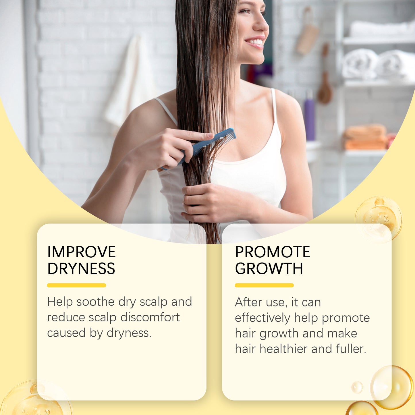 Hoegoa Batana Hair Care Oil Nourishes Scalp, Softens Hair And Restores Frizzy Hair Care Essential Oil