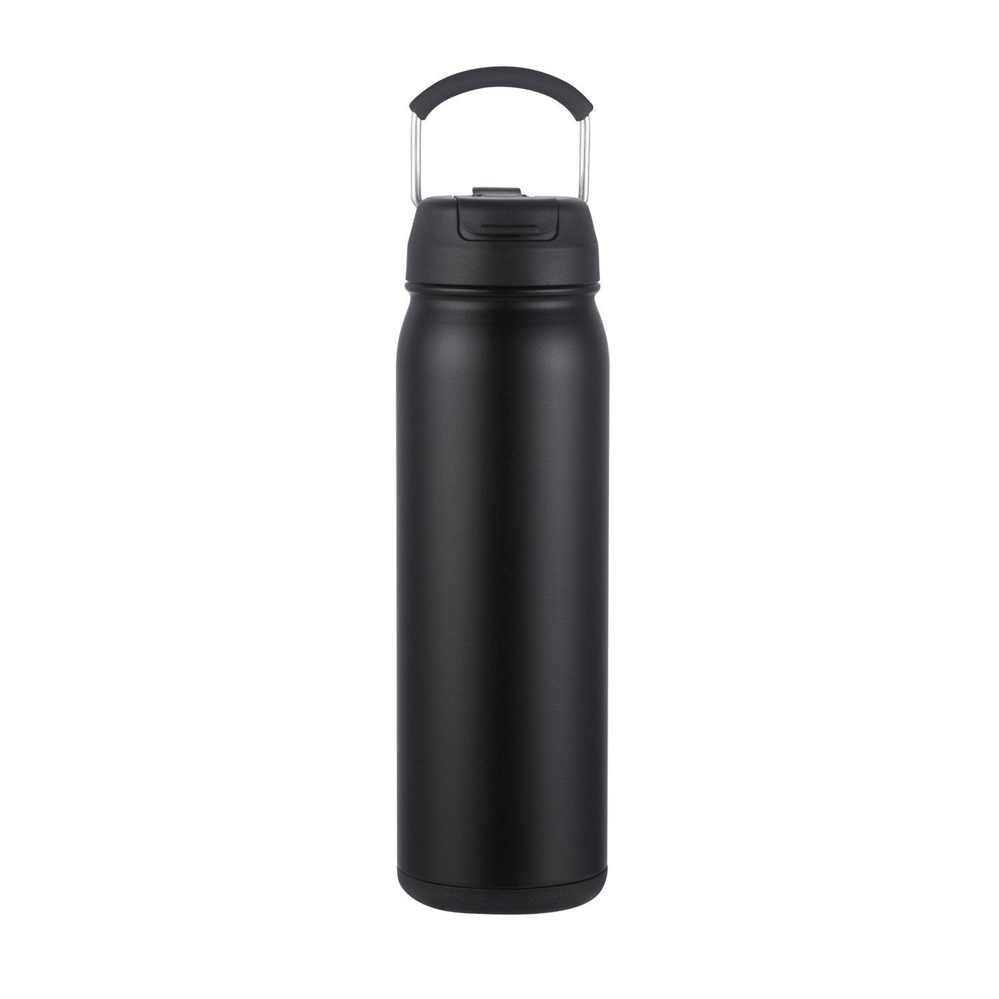 Freeze Sip  24oz Recycled Stainless Steel Bottle with easy carry handle, dual use lid & twist open bottom
