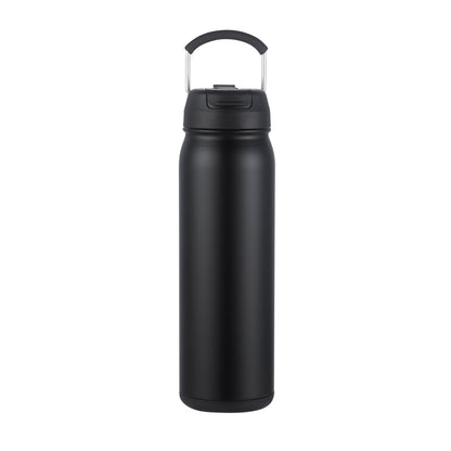 Freeze Sip  24oz Recycled Stainless Steel Bottle with easy carry handle, dual use lid & twist open bottom