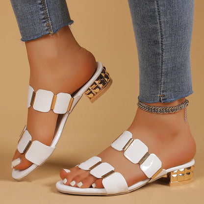 Shoes for Women Fashion Spring Summer Women High Heels Sandals Lady New Sexy Comfortable Lightweight Sandals Sandalias De Mujer
