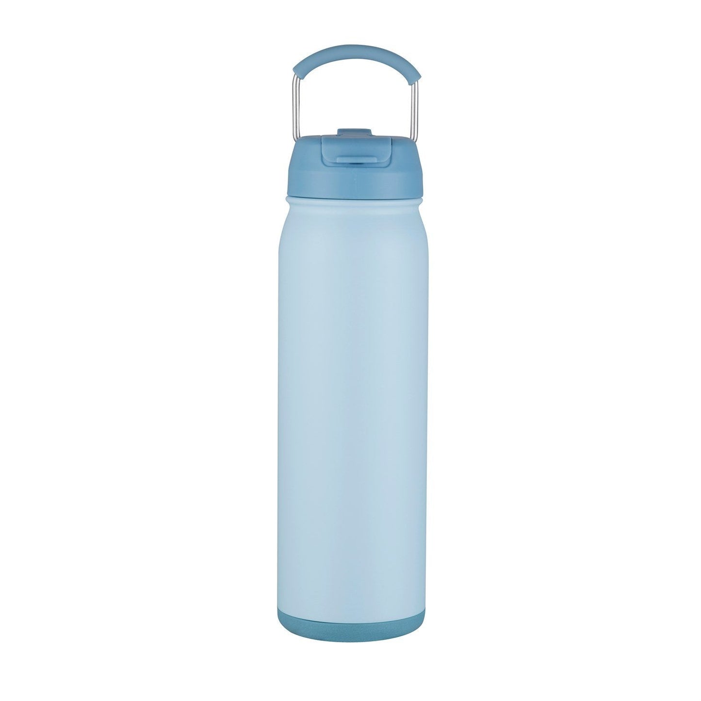 Freeze Sip  24oz Recycled Stainless Steel Bottle with easy carry handle, dual use lid & twist open bottom