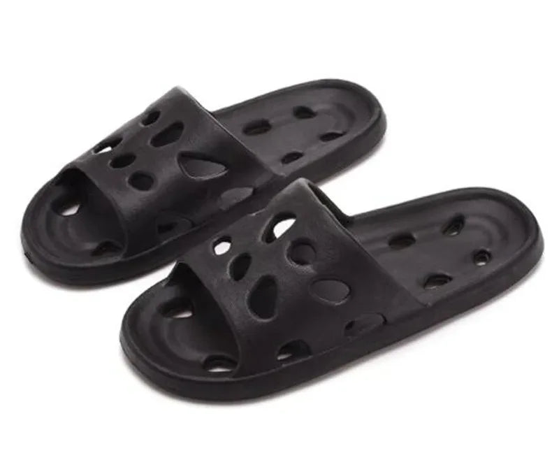 Summer Leaky Slippers Bathroom Bathing Confortable Men Women Couple Home Indoor Non-slip EVA Sandals Slippers Beach Slippers