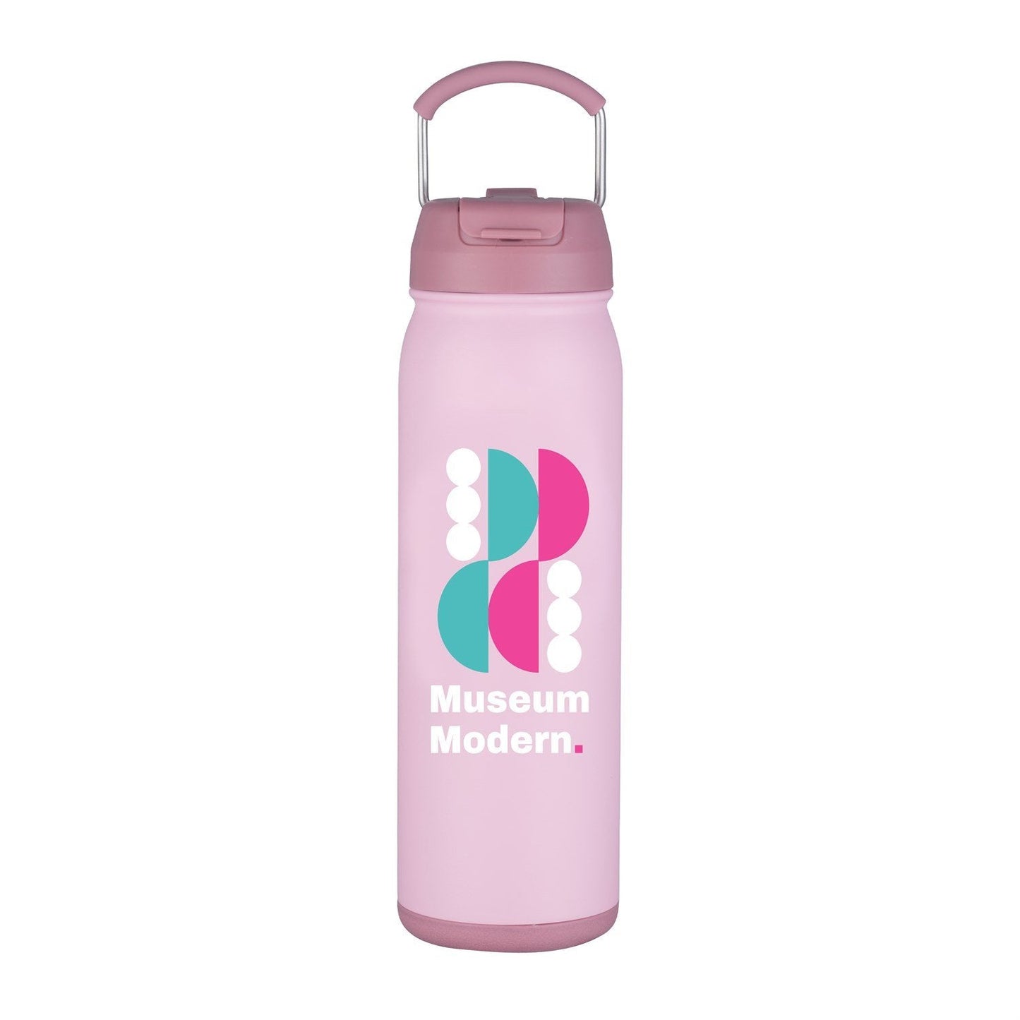 Freeze Sip  24oz Recycled Stainless Steel Bottle with easy carry handle, dual use lid & twist open bottom