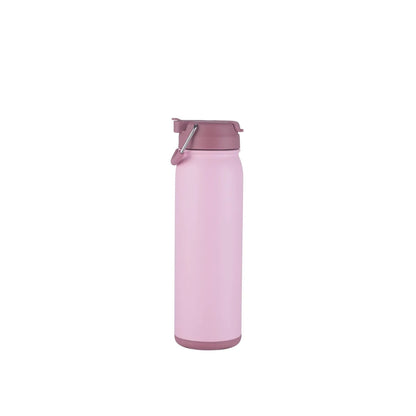 Freeze Sip  24oz Recycled Stainless Steel Bottle with easy carry handle, dual use lid & twist open bottom