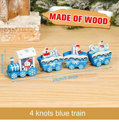 Christmas Train Merry Christmas Decorations For Home 2025 Cristmas Ornament Xmas Navidad Noel Gifts Happy New Year 2026 Gifts