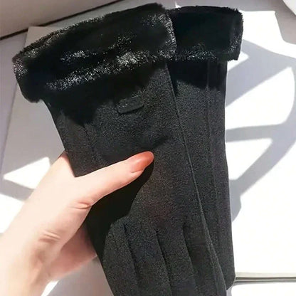 Women's Thermal Cycling Gloves – Winter Warm Riding Gloves