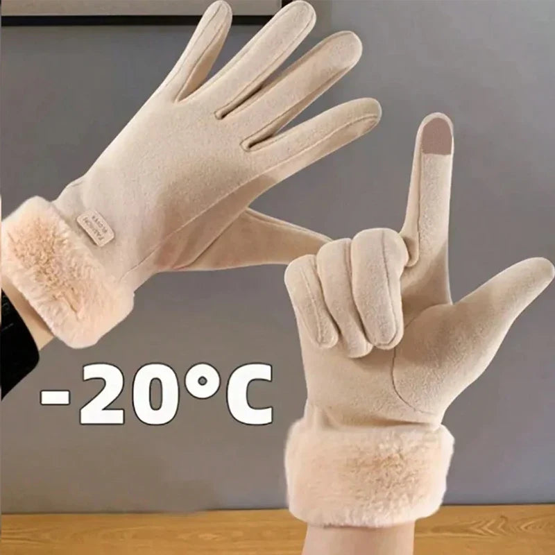 Women's Thermal Cycling Gloves – Winter Warm Riding Gloves