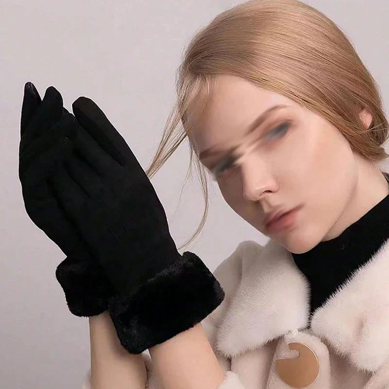 Women's Thermal Cycling Gloves – Winter Warm Riding Gloves