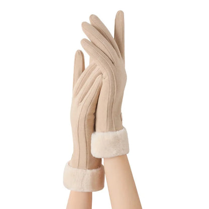 Women's Thermal Cycling Gloves – Winter Warm Riding Gloves