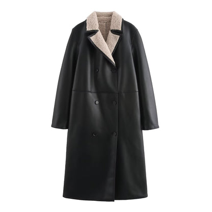 Casual versatile double-sided coat jacket