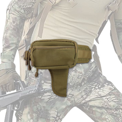 Tactical Gun Holster Waist Pack for Glock & 1911 – EDC Concealed Pistol Belt Pouch for 9mm, Hunting & CS Airsoft Gear