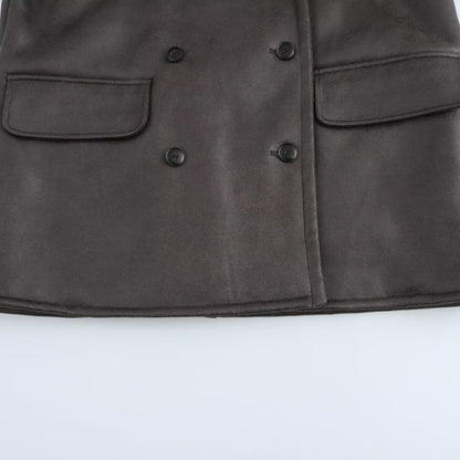 Casual double-sided coat jacket