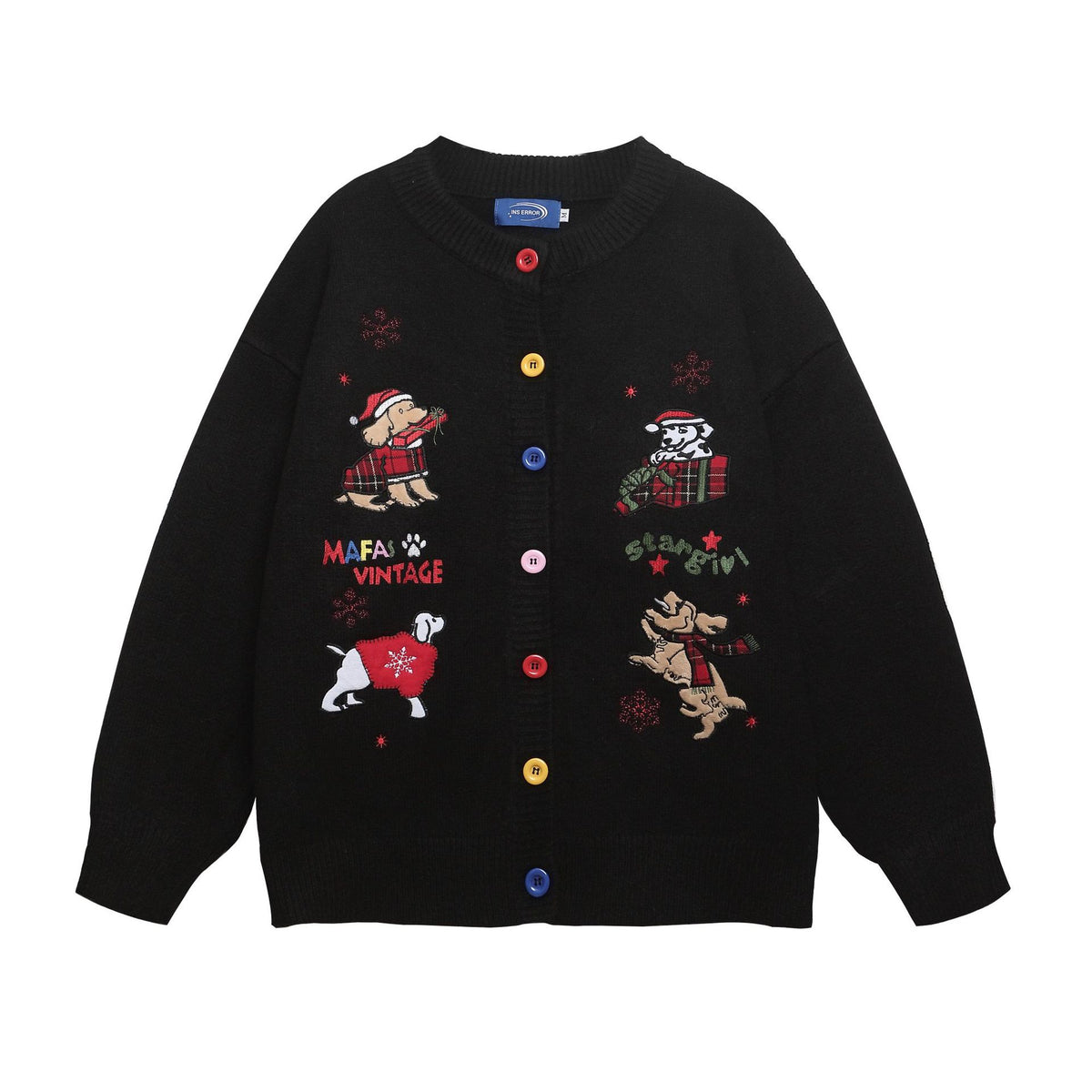 Christmas style puppy coat