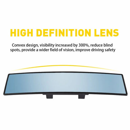 Wide Angle Convex Car Baby Rear View Mirror Anti Glare Large Vision Panoramic Interior Auxiliary Monitor for Vehicle Safety