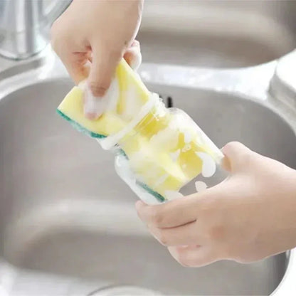Double-Sided Magic Cleaning Sponge Set | Kitchen Scrubber