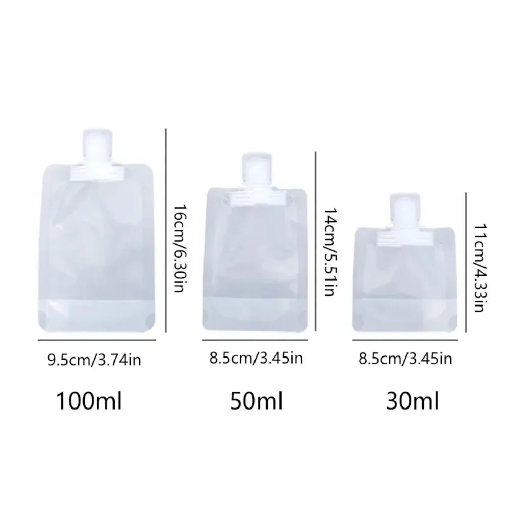 SqueezeMate™ Travel Pouches ✈️🧴 — Leak-Free Packing Made Easy