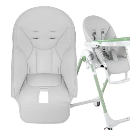 Dining Chair Cover PU Leather Baby Dining Chair Cover Soft Multifunctional Seat Cover With Padded Comfortable for Children