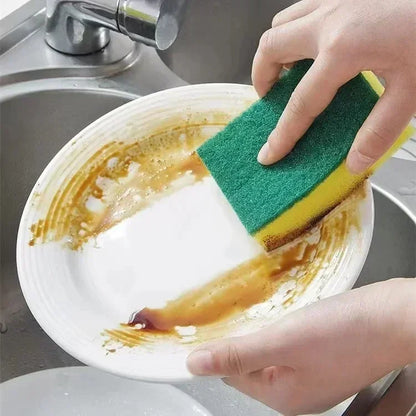 Double-Sided Magic Cleaning Sponge Set | Kitchen Scrubber