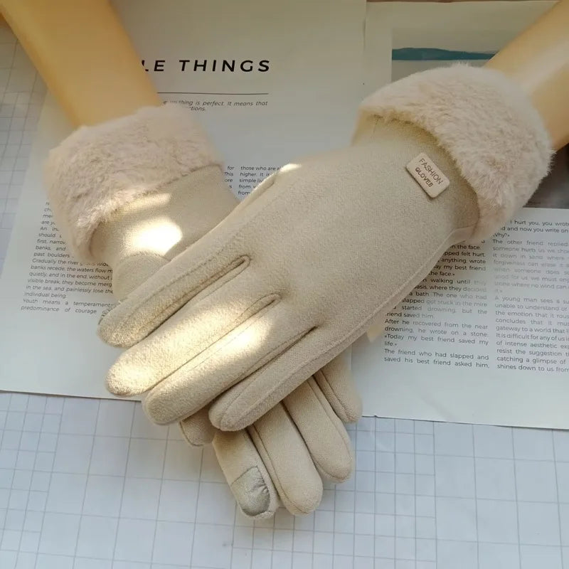 Women's Thermal Cycling Gloves – Winter Warm Riding Gloves