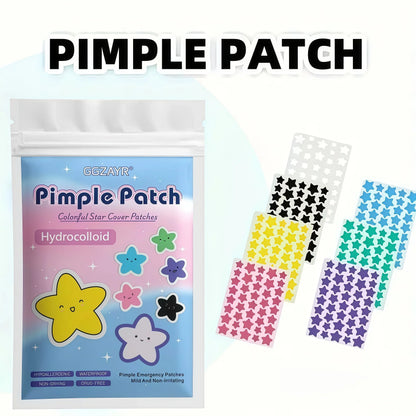 StarSpot™ Colorful Star Pimple Patches | Hydrocolloid Blemish Patches – 280, 1120 or 1680 Count