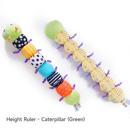 Musical Caterpillar Plush Toy with Multi-Segment Sensory Design and Sound Effects for Babies 0-3 Years