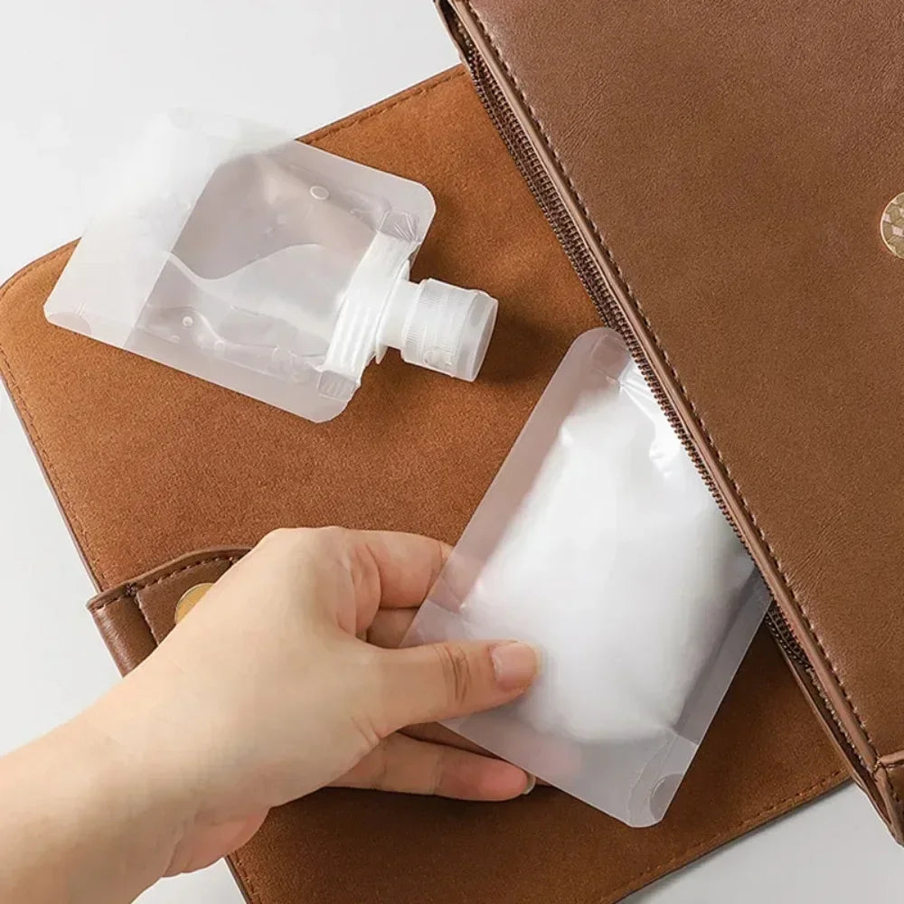 SqueezeMate™ Travel Pouches ✈️🧴 — Leak-Free Packing Made Easy