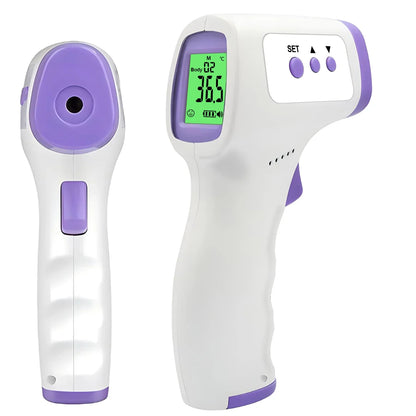 Infrared Forehead Thermometer & Finger Pulse Oximeter | Non-Contact
