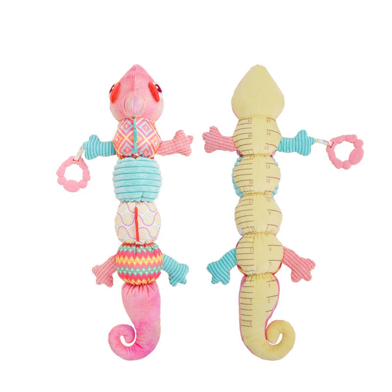 Musical Caterpillar Plush Toy with Multi-Segment Sensory Design and Sound Effects for Babies 0-3 Years