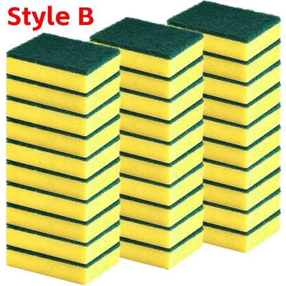 Double-Sided Magic Cleaning Sponge Set | Kitchen Scrubber