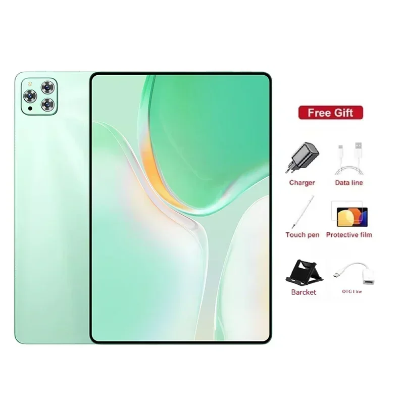 2025 New iPad Air PRO Latest Global First Tablet mi Android 14 Snapdragon 8Gen3 11 inch Soft Light Screen WiFi GPS WPS 5G планше