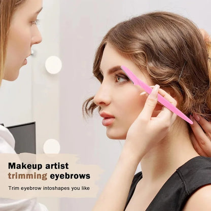 Facial Razor Dermaplaning Set | Eyebrow Shaping · Face Shaving · Multicolour | 10 · 15 · 30 Piece | Braviixx