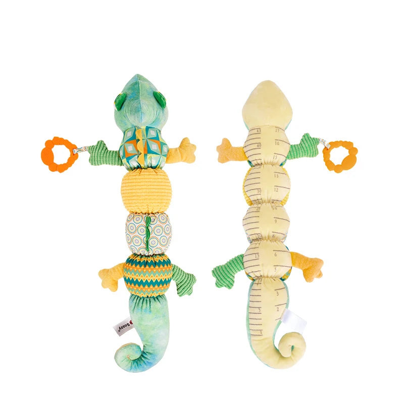 Musical Caterpillar Plush Toy with Multi-Segment Sensory Design and Sound Effects for Babies 0-3 Years