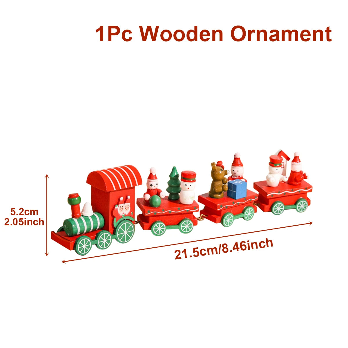 Christmas Train Merry Christmas Decorations For Home 2025 Cristmas Ornament Xmas Navidad Noel Gifts Happy New Year 2026 Gifts