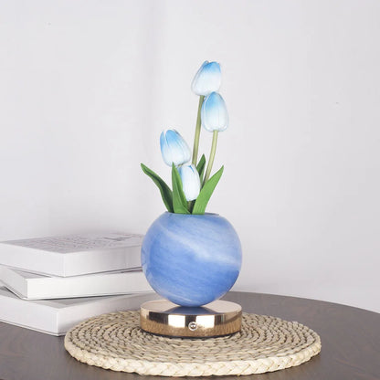 TulipGlow™ Planet Lamp 🌷✨ — Dreamy Light, Cozy Vibes
