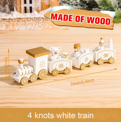 Christmas Train Merry Christmas Decorations For Home 2025 Cristmas Ornament Xmas Navidad Noel Gifts Happy New Year 2026 Gifts
