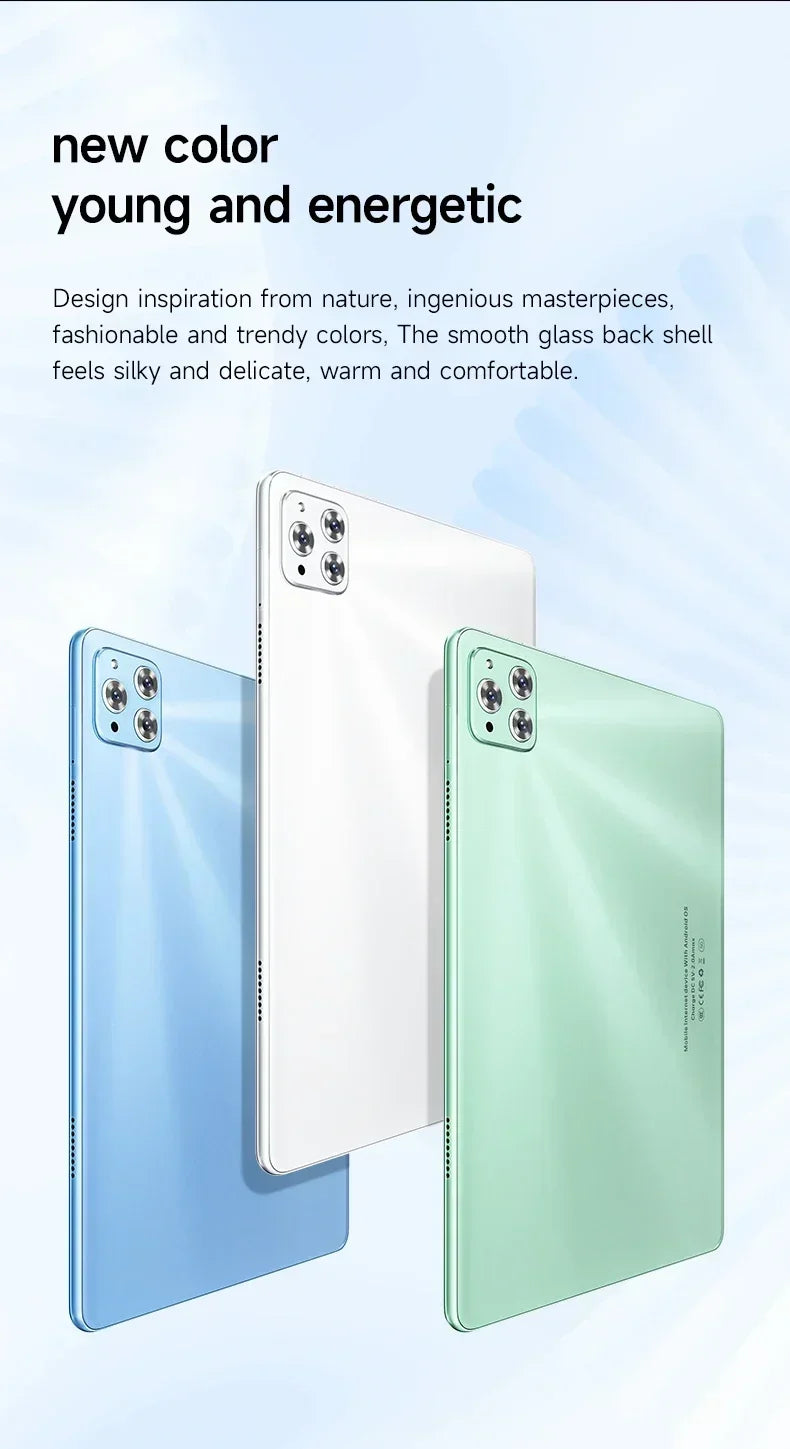 2025 New iPad Air PRO Latest Global First Tablet mi Android 14 Snapdragon 8Gen3 11 inch Soft Light Screen WiFi GPS WPS 5G планше