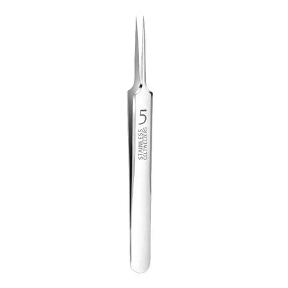 German 1/3/8Pack Extra Fine No. 5 Cellular Acne Blackhead Tweezers - Facial Beauty Remove Acne Needle Tools for Skin Care Tools