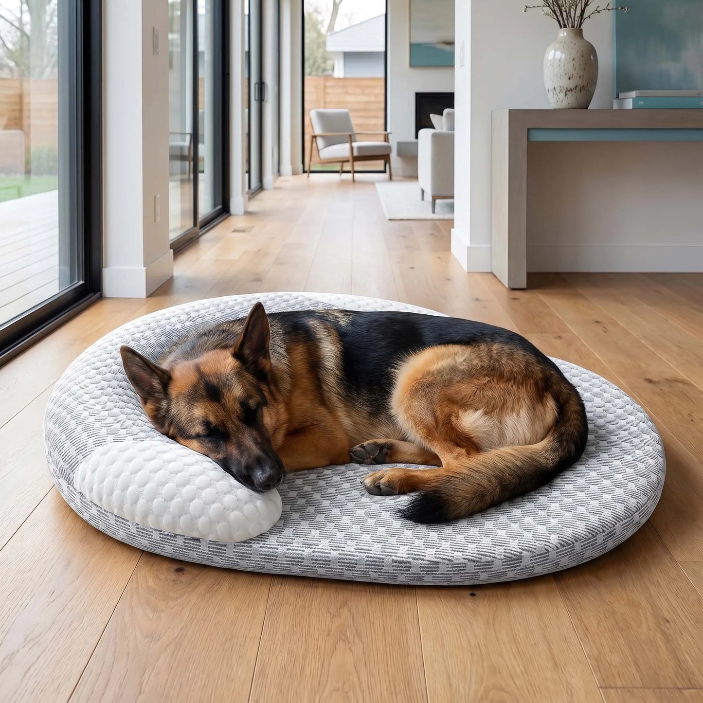 Cooling Pet Bed With Breathable Heat Dissipation Cooling Pad