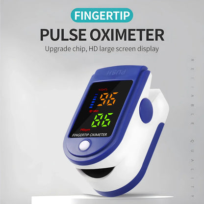 Infrared Forehead Thermometer & Finger Pulse Oximeter | Non-Contact