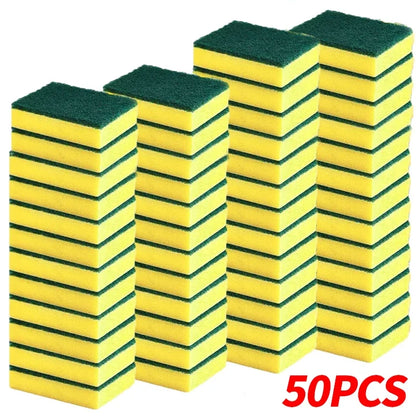 Double-Sided Magic Cleaning Sponge Set | Kitchen Scrubber