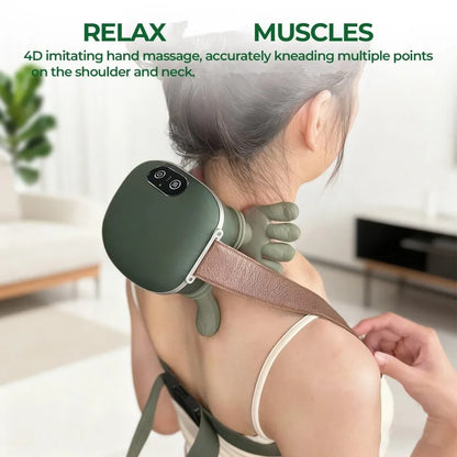 4D Wireless Neck and Shoulder Massager