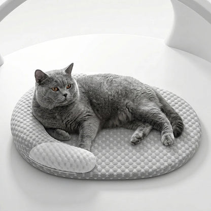 Cooling Pet Bed With Breathable Heat Dissipation Cooling Pad