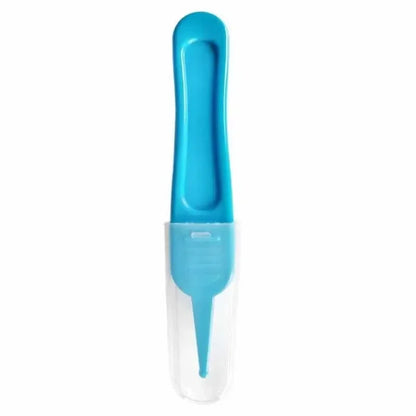 Tweezers Cleaning Forceps Baby Plastic Tweezers Nose Cleaner Tool Toddler Nasal Cavity Care Supplies Baby Essentials Kids Safety