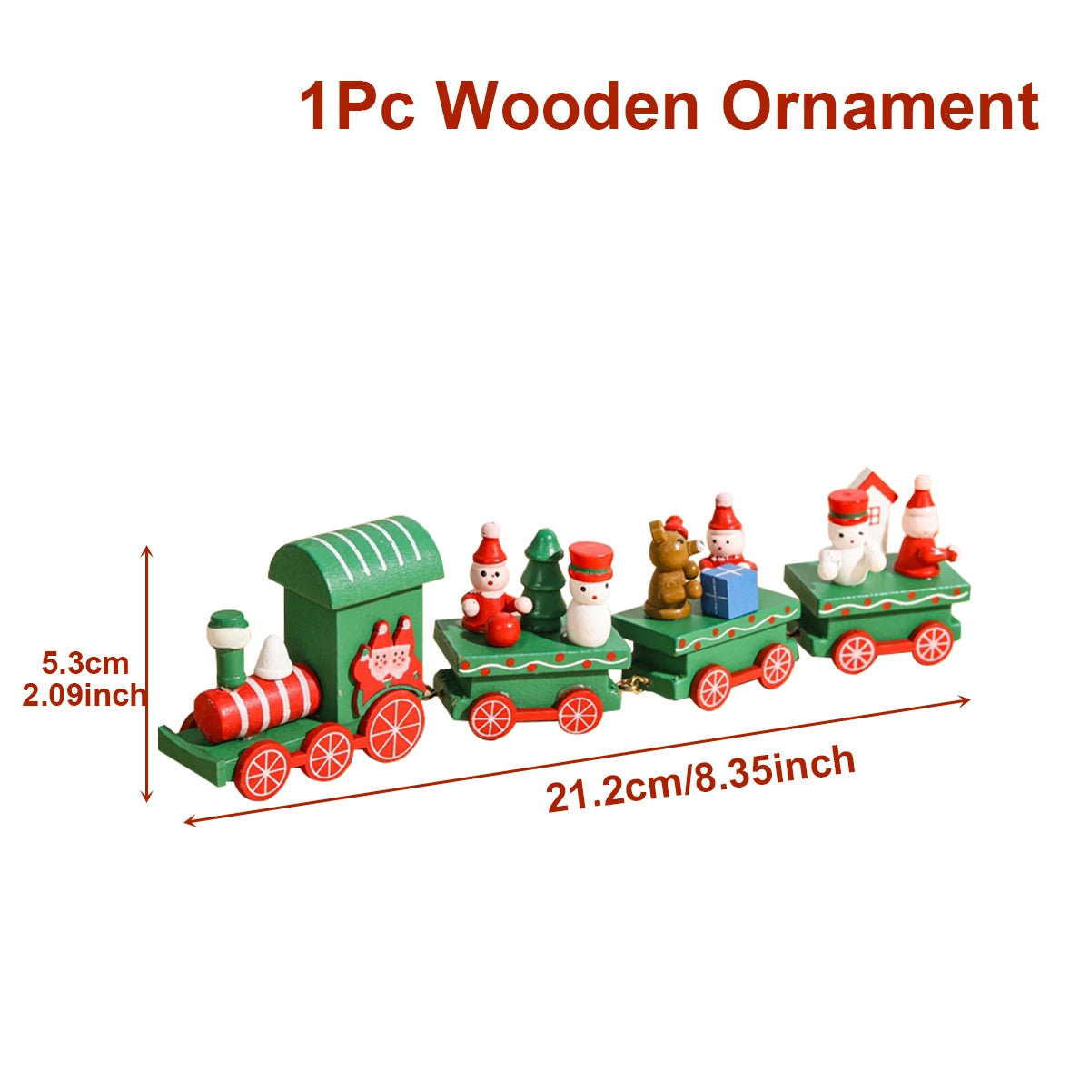 Christmas Train Merry Christmas Decorations For Home 2025 Cristmas Ornament Xmas Navidad Noel Gifts Happy New Year 2026 Gifts