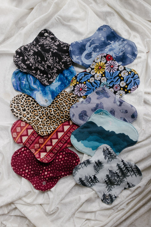 Cloth pads - regular/large light flow