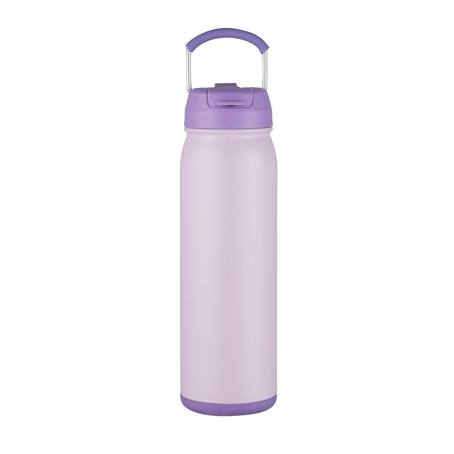 Freeze Sip  24oz Recycled Stainless Steel Bottle with easy carry handle, dual use lid & twist open bottom