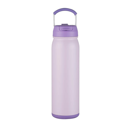 Freeze Sip  24oz Recycled Stainless Steel Bottle with easy carry handle, dual use lid & twist open bottom